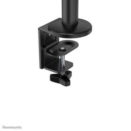 Neomounts DS60-425BL2 Soporte de Escritorio para 2 Monitores de 17-27" con Pinza/Atornillado y Ajuste de Altura, Negro