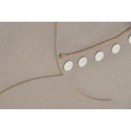 DKD Home Decor Cuadro Beige Lienzo PS 62 x 4.5 x 82 cm (2 Unidades) Moderno