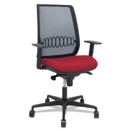 Silla Piqueras Y Crespo Alares Brazos Regulables Ergonomica Mecanismo Sincro Respaldo Malla Negra Asiento Tapizado Bali Granate Precio: 269.69000058. SKU: B19S7L3Y2M