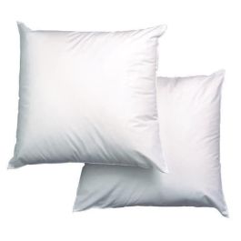 BLANREVE Juego de 2 almohadas de triple protección - 60 x 60 cm - Blanco