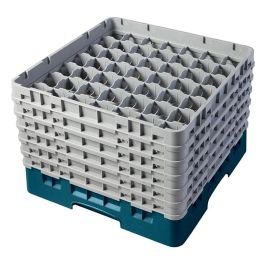 CAMBRO - 49S318-167 - Cesta de lavado 49 comp. 1 altura - 6 cm Ø máx. - alt. máx. 9,4 cm - 50 x 50 x 14,3 cm - Castaño Precio: 49.89000005. SKU: B1BGX3NQMG