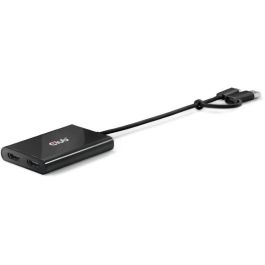 Club3D CSV-1475 Adaptador USB-C a 2x HDMI 4K@60Hz - Negro - Permite conectar dos pantallas HDMI con resolución 3840x2160. Precio: 138.5000001. SKU: B1F8CZKVCS