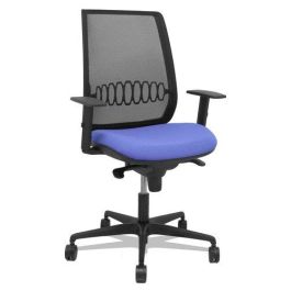 Silla Piqueras Y Crespo Alares Brazos Regulables Ergonomica Mecanismo Sincro Respaldo Malla Negra Asiento Tapizado Bali Azul Claro Precio: 263.49999995. SKU: B18TBYYRX4