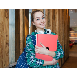 Antartik Carpeta A4 Forrada 4 Anillas 25 mm Redondas Color Coral