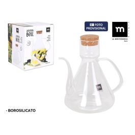 Aceitera de vidrio borosilicato Bell 1000 cc con tapón - Inde (4 Unidades) Precio: 23.50000048. SKU: B1B4VKDFLZ