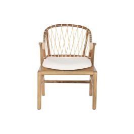 Silla Balines DKD Home Decor Natural Blanco 65 x 79 x 57 cm