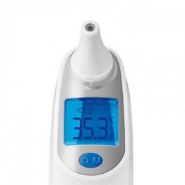 TERMÓMETRO INFRARROJO SIN CONTACTO DAGA DT120 - MEDICIÓN CELSIUS/FARENHEIT FRONTAL Y DE OÍDO - DISPLAY XL - INDICADOR SONORO - 10 MEMORIAS - 2*AAA