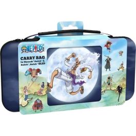 Konix 3328170304399 Estuche Protector y de Transporte Nintendo Switch 2 - One Piece Luffy Gear 5 Azul