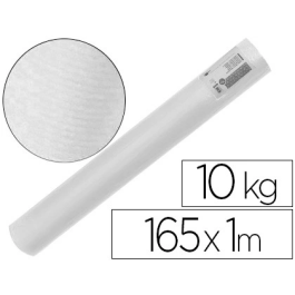 Liderpapel Papel Kraft Verjurado Blanco Bobina 100cm x 150m Embalaje Resistente 60gr