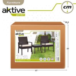 Conjunto de Mesa con 2 Sillones Aktive