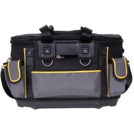 Stanley FMST1-70749 FatMax Pro - Bolsa de herramientas de nailon y plástico, negra/gris/amarilla, con asa, 500x310x330mm