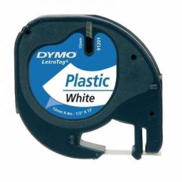 Dymo Cinta 91201, Negro Sobre Blanco, De 12 mmx4M, De Plástico. Rotuladora Letratag Precio: 7.49999987. SKU: B1BDPNQRAT