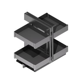 MENAGE CONFORT Bastidor Extraíble Rinconero Nova Flat Antracita, Bandejas Acero Antideslizantes, Cierre Amortiguado, Extracción Total Precio: 568.98999949. SKU: B18NNPETHL