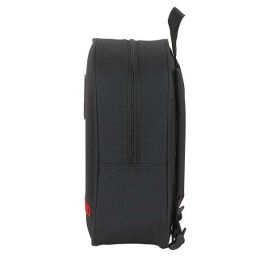 Mochila Escolar Atlético Madrid Negro