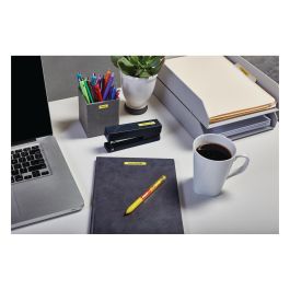 Dymo D1 S0720580 Etiquetas Autoadhesivas Negro sobre Amarillo 12 mm x 7 m