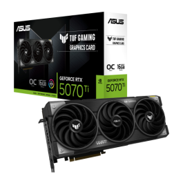 ASUS TUF Gaming TUF-RTX5070TI-O16G-GAMING NVIDIA GeForce RTX 5070 Ti 16 GB GDDR7 ASUS TUF Gaming TUF-RTX5070TI-O16G-GAMING NVIDIA GeForce RTX 5070 Ti 16 GB GDDR7