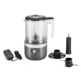 Kitchenaid 5KFCB519 EDG Picadora de Alimentos Inalámbrica Gris Marengo con Batería de 12V y Bol de 1.18L Precio: 128.95000008. SKU: B1H3RTVWAD