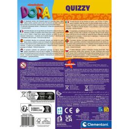 Clementoni 8005125166824 Quizzy Dora Juego Educativo