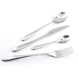 Amefa Cuchillos de Mesa Cuba, 12 piezas, Acero Inoxidable, 24,2 cm, 2,5 mm grosor, Aptos Lavavajillas, Acabado Brillo