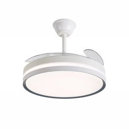 AVANT VENTILADOR DE TECHO 42" ASPAS RETRACTILES 30W MOTOR 36W LED 3 TEMPERATURAS CONTROL POR APP