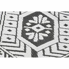 Alfombra DKD Home Decor Blanco Negro 210 x 1 x 150 cm (2 Unidades) Alfombra DKD Home Decor Blanco Negro 210 x 1 x 150 cm (2 Unidades)