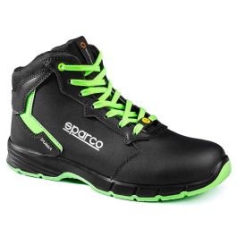Zapato Seguridad Sparco Targa-H Willy S3S Esd Negro-Verde Talla 43 SBTB0012B0K15043