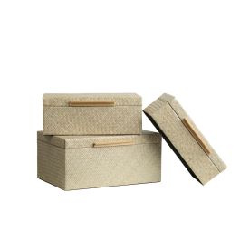 Juego de Cajas Decorativas Romimex Blanco (3 Piezas) Precio: 87.9499995. SKU: B1K5QBX4DV