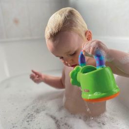 Nuby NUB0048526066261 Juguete de Baño Regadera Divertida para Bebés a partir de 12 Meses, Color Verde