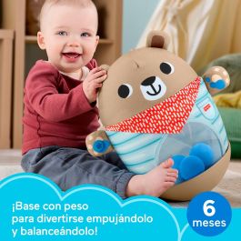 Fisher-Price Oso Inflable Golpea y Balancea Jlb83 Juguete para Bebés +6 Meses