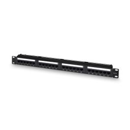 AISENS PATCH PANEL DE 24 PUERTOS RJ45 CAT6 UTP 19"1U DUAL IDC CON GESTION DE CABLES NEG Precio: 21.49999995. SKU: B18ZV5NZE3