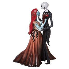 Enesco Figura Disney Pesadilla Antes de Navidad Jack & Sally Pintada a Mano 24 cm Resina de Piedra de Alta Calidad