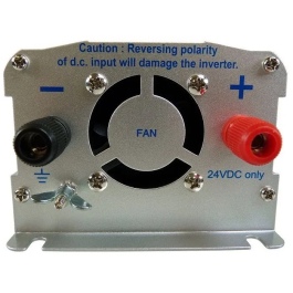 Htc Equipement Convertidor WP 24 / 220V 300W con Toma USB y Arranque Suave