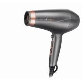 Remington AC8820 Keratin Protect Secador de Pelo 2200W con 2 Concentradores y 1 Difusor Gris