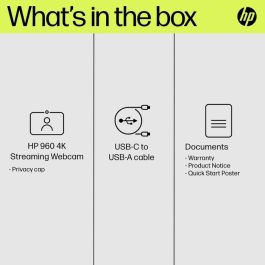 HP 960 4K Streaming Webcam