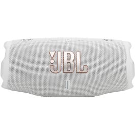 JBL JBLCHARGE6WHT Altavoz Bluetooth Charge 6 Blanco 45W, AI Sound Boost, 28h batería, resistente agua y polvo, power bank