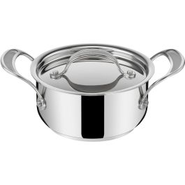 Tefal E307S7 Set de Ollas y Sartenes Jamie Oliver, 7 piezas, Acero Inoxidable, Inducción, Aptas para Horno 250°C y Lavavajillas