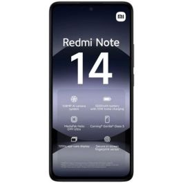 Smartphone Xiaomi Redmi Note 14 8GB/ 256GB/ 6.67"/ Negro Smartphone Xiaomi Redmi Note 14 8GB/ 256GB/ 6.67"/ Negro