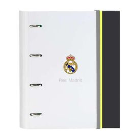 Safta Carpeta 4 Anillas 35mm A4 Cartón Forrado con Recambio 100 Hojas y 5 Separadores Real Madrid 1ª Equipación 2025/2026 Precio: 14.49999991. SKU: B1E6HDJBQ7