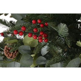 Arbol Navidad Alpina DKD Home Decor Verde Rojo 95 x 150 x 95 cm