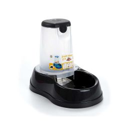 Comedero 1,5L Antracita Stefanplast 18X22CM (8 Unidades) Precio: 47.49999958. SKU: B1ED5KYJYS