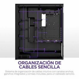 Caja Semitorre ATX NZXT H7 Flow Midi Negro