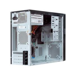UNYKA Caja Semitorre Micro-ATX GREY RAIN EVO 500W USB 3.0 Negra 52088