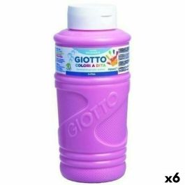 Pintura de Dedos Giotto Rosa 750 ml (6 Unidades) Pintura de Dedos Giotto Rosa 750 ml (6 Unidades)