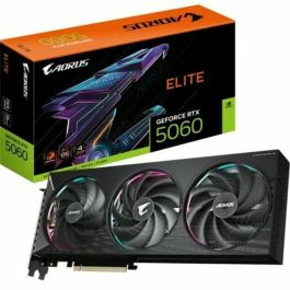Gigabyte Tarjeta Gráfica AORUS GeForce RTX 5060 Elite/ 8GB GDDR7, WINDFORCE, PCI-E 5.0, 9VN5060AE-00-G10 Precio: 413.49999977. SKU: B14LXL72BZ