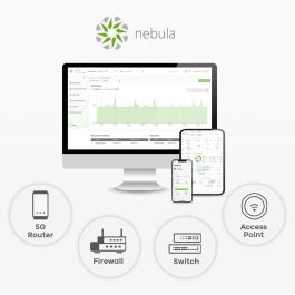 Punto de Acceso ZyXEL NWA55AXE-EU0102F Blanco Negro