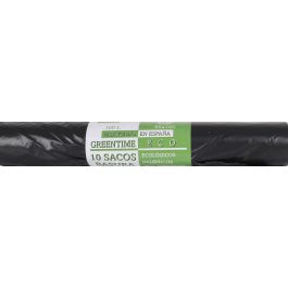10 Sacos de Basura Greentime Eco 85x105 cm, 100L (35 Unidades) 10 Sacos de Basura Greentime Eco 85x105 cm, 100L (35 Unidades)