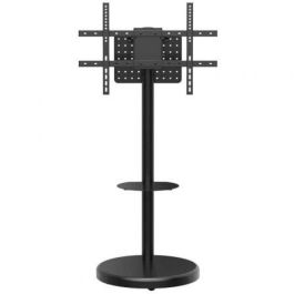 AISENS - SOPORTE DE SUELO CON RUEDA, BANDEJA PARA DVD PARA MONITOR/TV 50KG DE 37-86, NEGRO AISENS - SOPORTE DE SUELO CON RUEDA, BANDEJA PARA DVD PARA MONITOR/TV 50KG DE 37-86, NEGRO