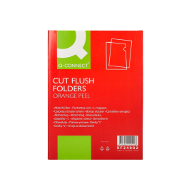 Portadocumentos Q-Connect KF24002 Transparente A4
