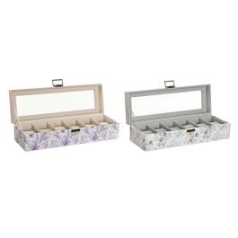 Relojero Tradicional DKD Home Decor Lila Rosa Palo 11 x 9 x 33 cm (2 Unidades) Relojero Tradicional DKD Home Decor Lila Rosa Palo 11 x 9 x 33 cm (2 Unidades)