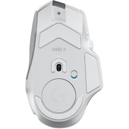 Logitech G502 X LIGHTSPEED EER2 Ratón Gaming Inalámbrico, Óptico 25600 DPI, 13 Botones Programables, Mano Derecha, Blanco